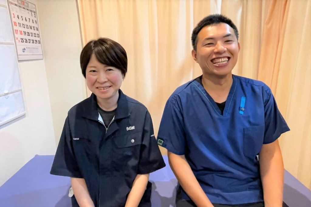 院長とH.Sさんのツーショット